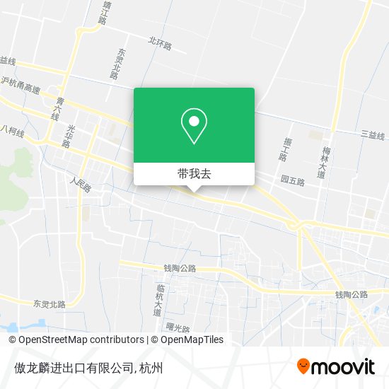 傲龙麟进出口有限公司地图