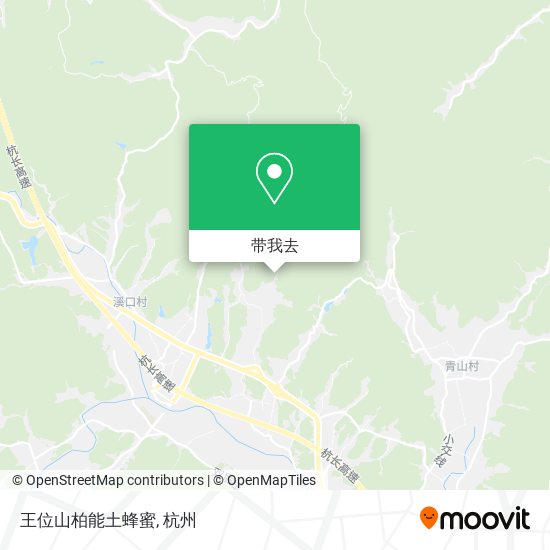 王位山柏能土蜂蜜地图