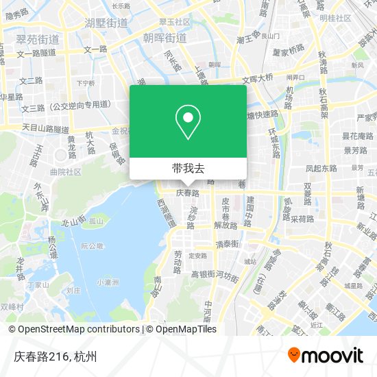 庆春路216地图