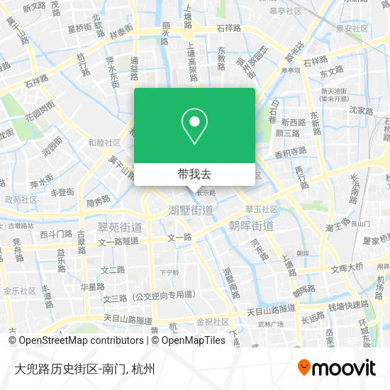 大兜路历史街区-南门地图