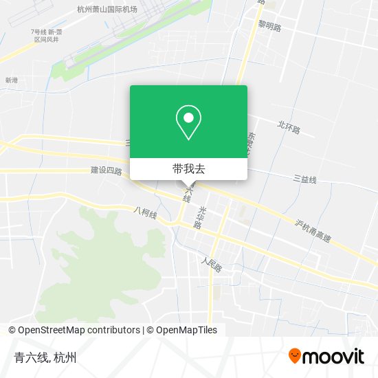 青六线地图