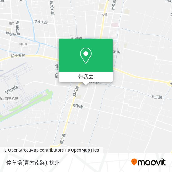 停车场(青六南路)地图