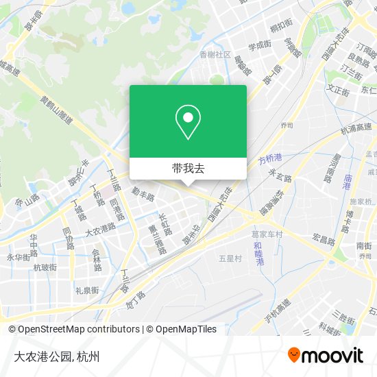 大农港公园地图