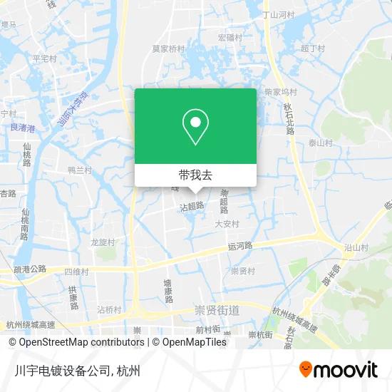 川宇电镀设备公司地图