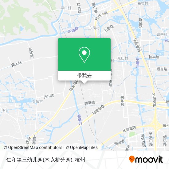 仁和第三幼儿园(木克桥分园)地图