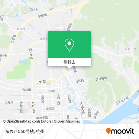 东兴路560号楼地图