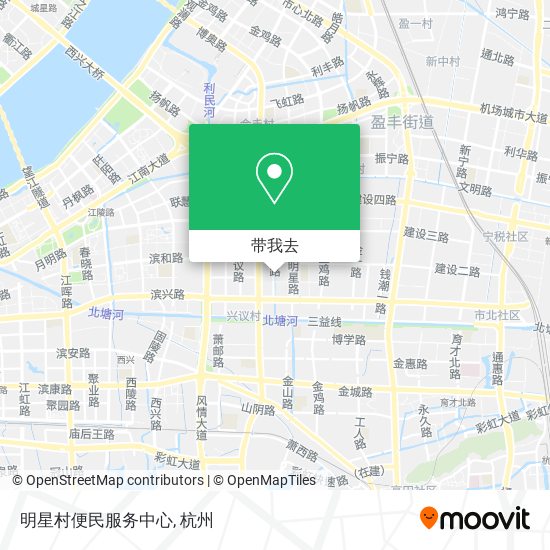 明星村便民服务中心地图