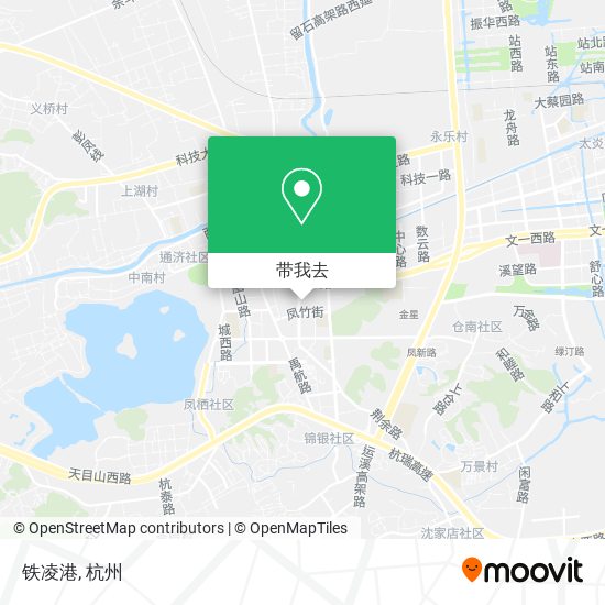铁凌港地图