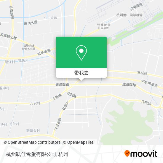 杭州凯佳禽蛋有限公司地图