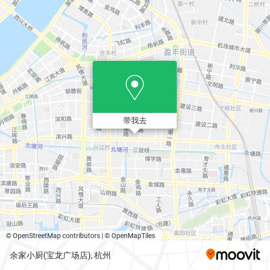 余家小厨(宝龙广场店)地图