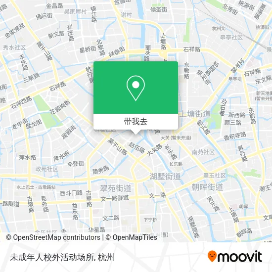 未成年人校外活动场所地图