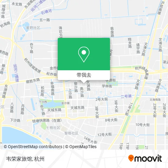 韦荣家旅馆地图