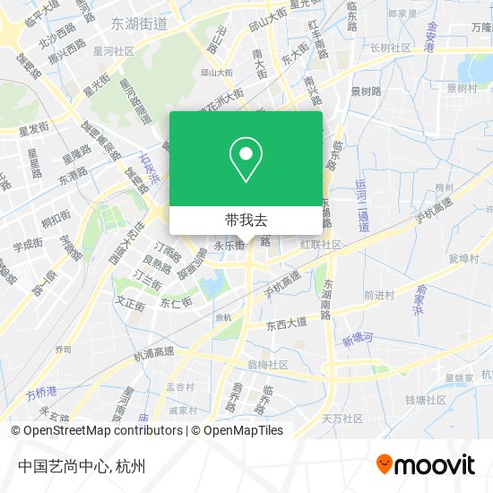 中国艺尚中心地图