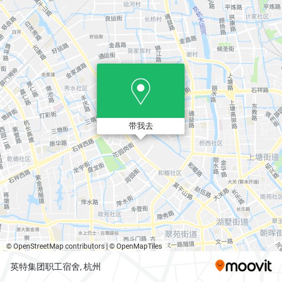 英特集团职工宿舍地图