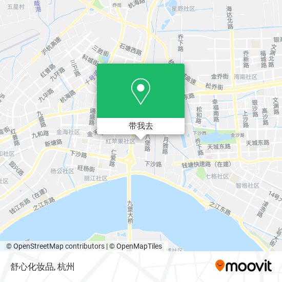 舒心化妆品地图