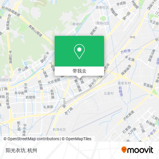 阳光衣坊地图