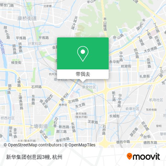 新华集团创意园3幢地图