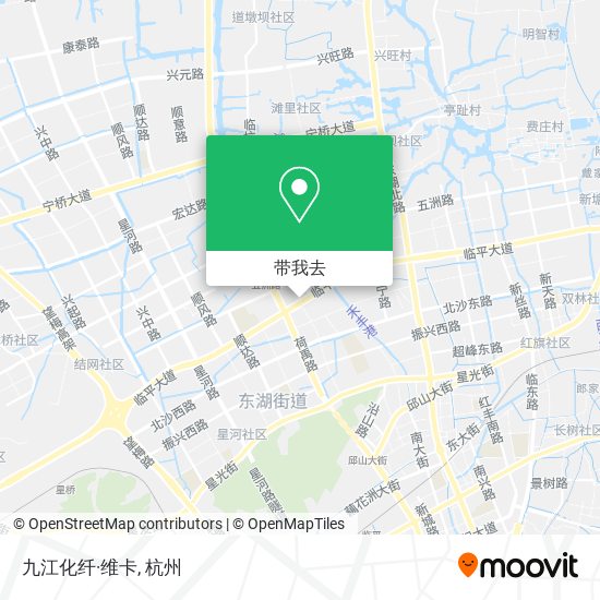 九江化纤·维卡地图