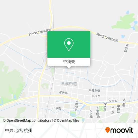 中兴北路地图