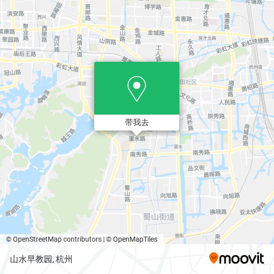 山水早教园地图