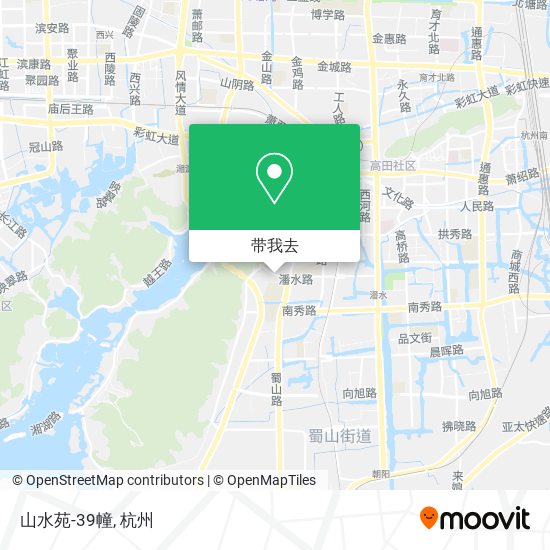 山水苑-39幢地图