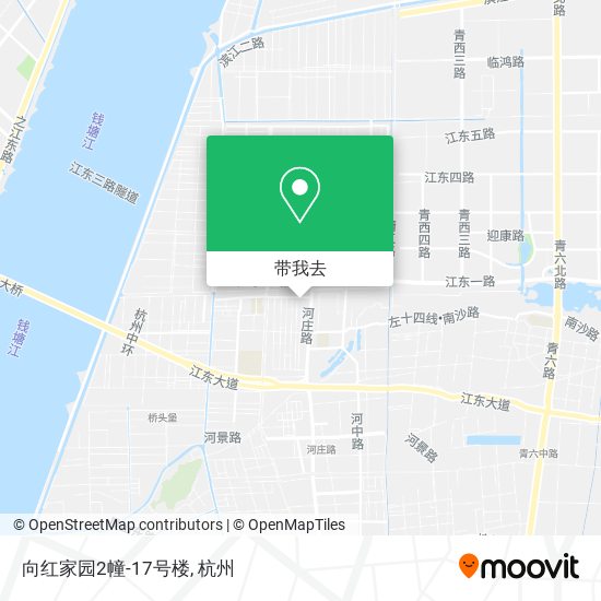 向红家园2幢-17号楼地图