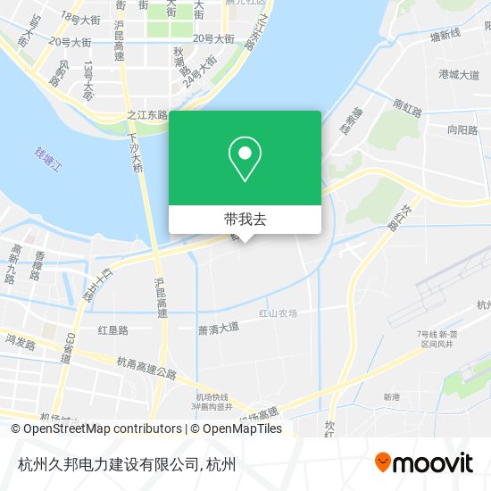 杭州久邦电力建设有限公司地图