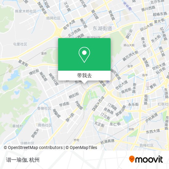 谐一瑜伽地图
