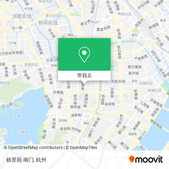 丽景苑-南门地图