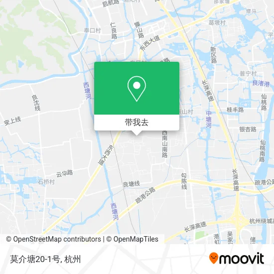 莫介塘20-1号地图