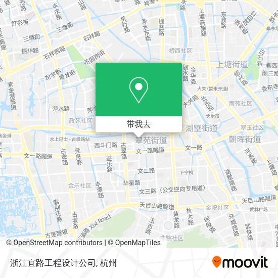 浙江宜路工程设计公司地图