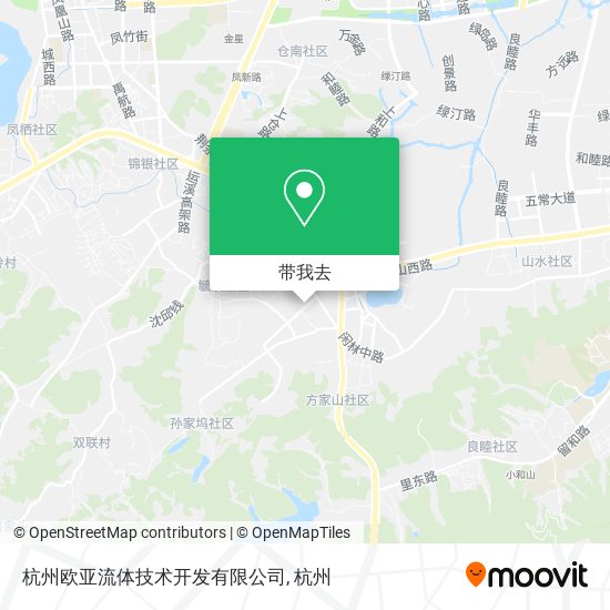 杭州欧亚流体技术开发有限公司地图