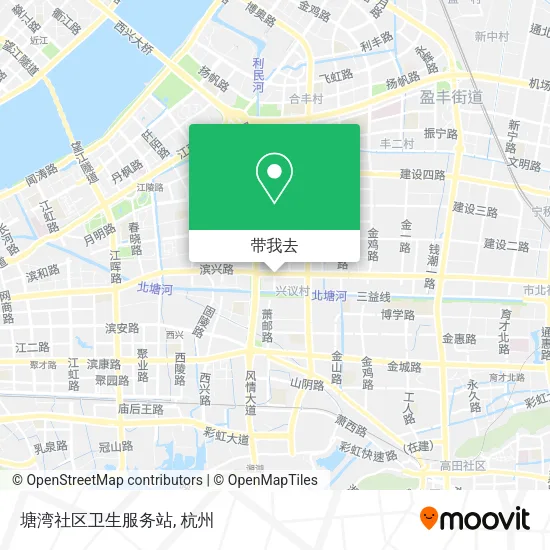 塘湾社区卫生服务站地图