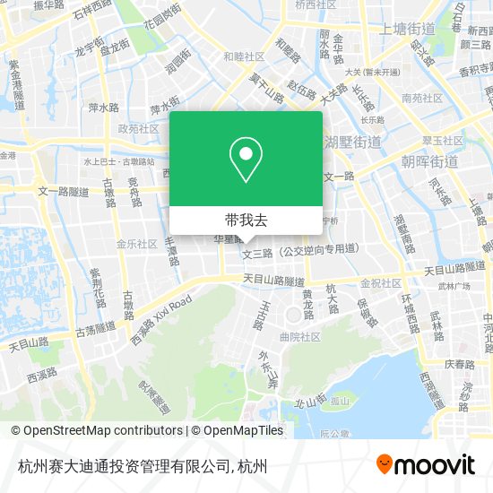 杭州赛大迪通投资管理有限公司地图