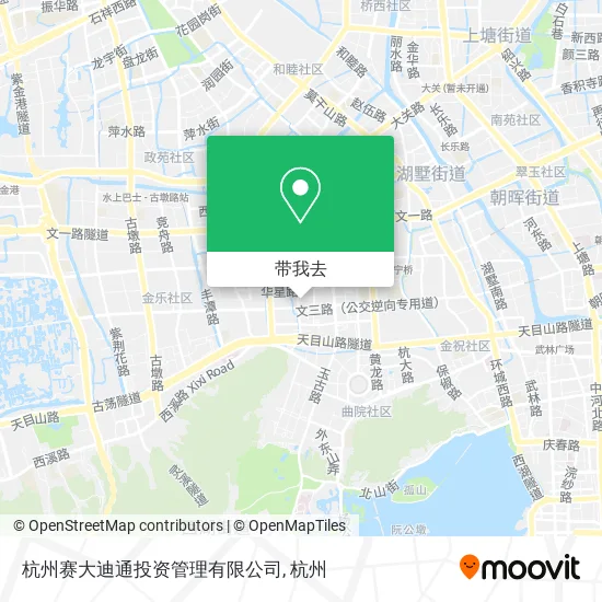 杭州赛大迪通投资管理有限公司地图