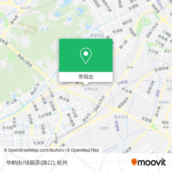 华鹤街/绿园弄(路口)地图