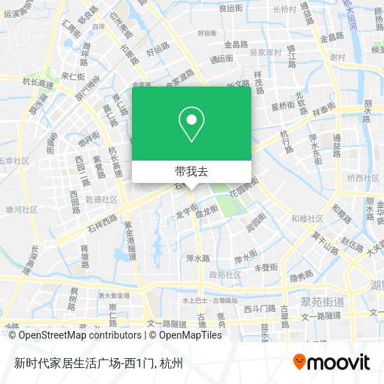 新时代家居生活广场-西1门地图