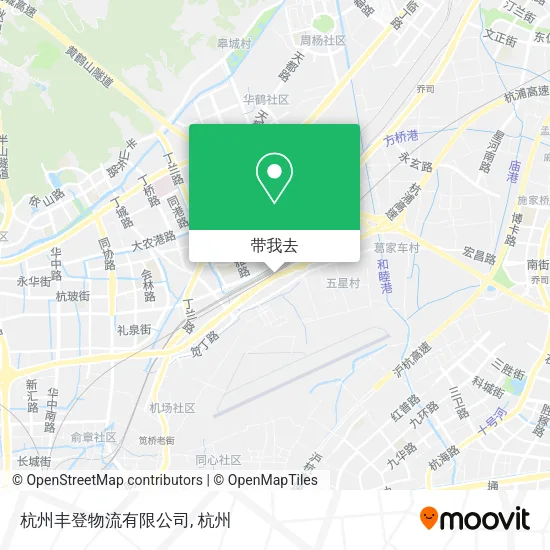 杭州丰登物流有限公司地图