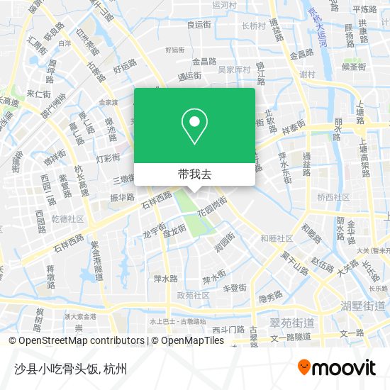 沙县小吃骨头饭地图