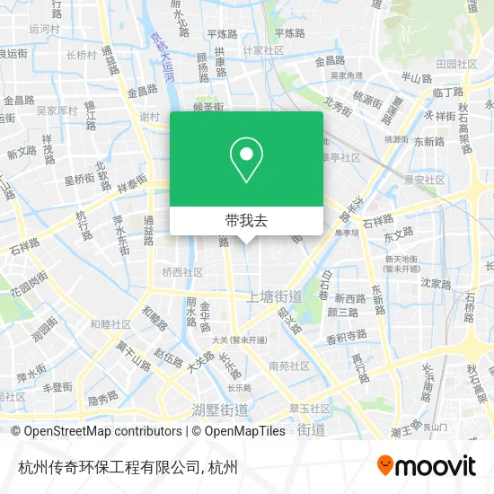 杭州传奇环保工程有限公司地图