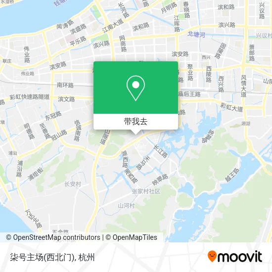 柒号主场(西北门)地图
