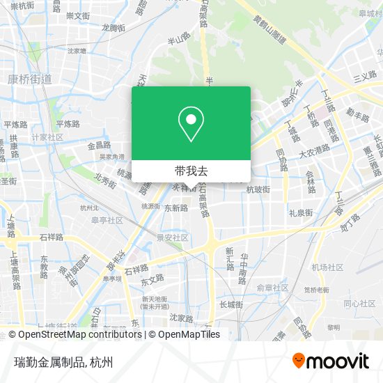 瑞勤金属制品地图