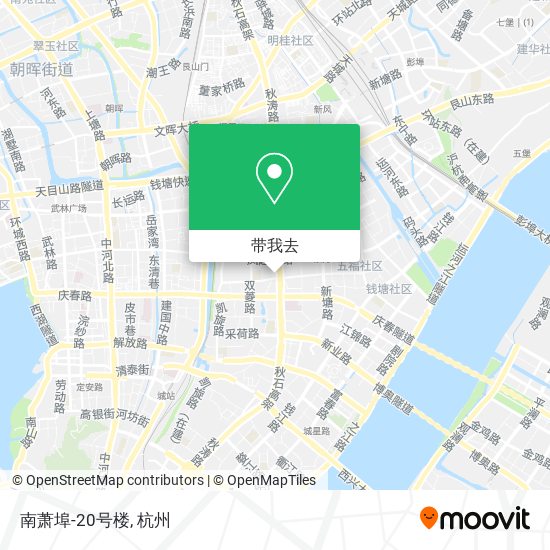 南萧埠-20号楼地图