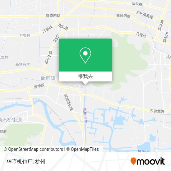 华哼机包厂地图