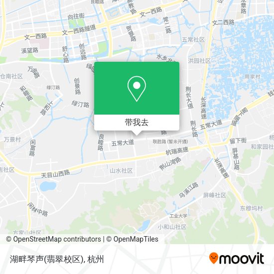 湖畔琴声(翡翠校区)地图