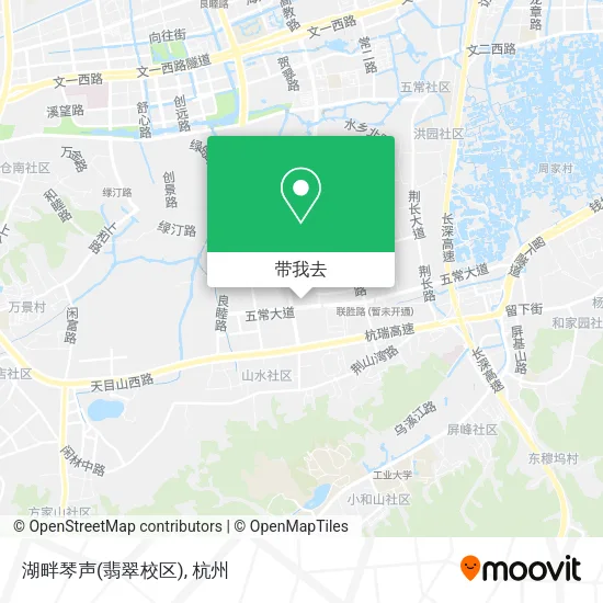 湖畔琴声(翡翠校区)地图
