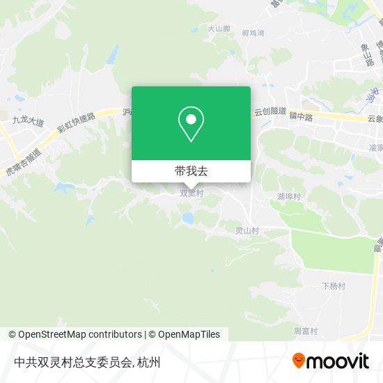 中共双灵村总支委员会地图
