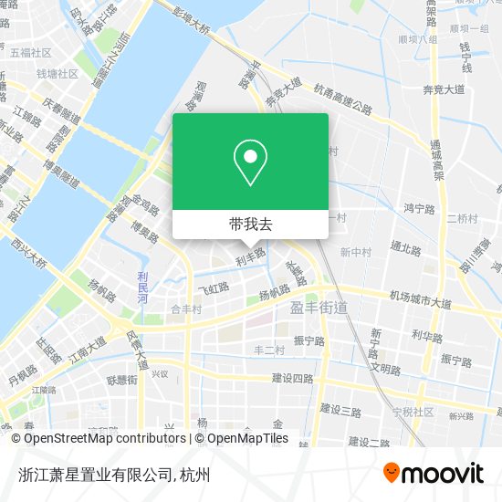 浙江萧星置业有限公司地图