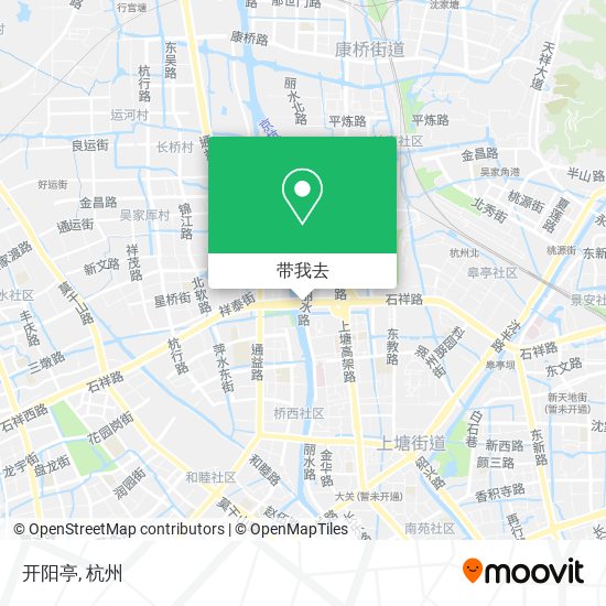 开阳亭地图