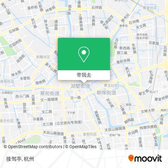 接驾亭地图